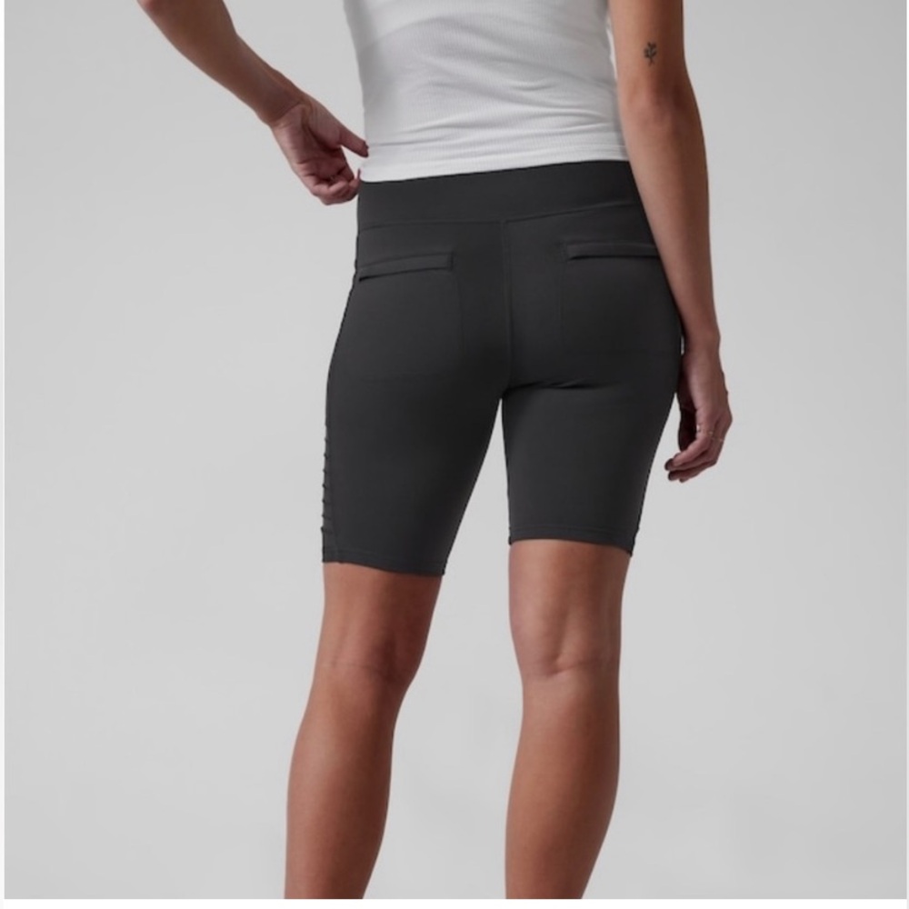 ATHLETA Delancey Gleam Moto Shorts - Picture 9 of 9